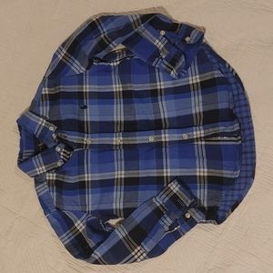 Ralph Lauren button down plaid shirt
